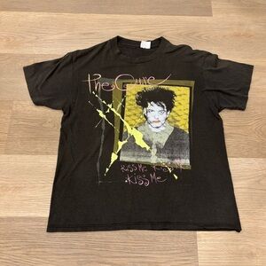 VINTAGE 80s THE CURE KISS ME ALBUM NEON ROBERT‎ SMITH